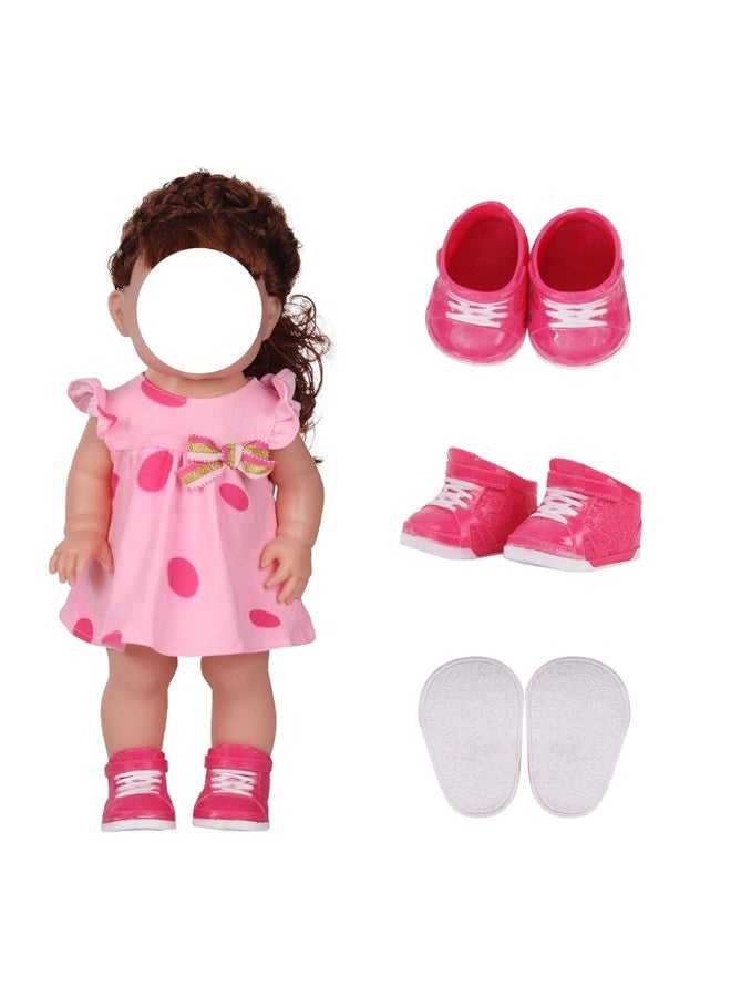 Shoes Toys for Mini Doll ï¼Œ5 Pairs of Shoes for 15-16 Inch Doll Toy, Toy Boots Sneakers Sport Shoes