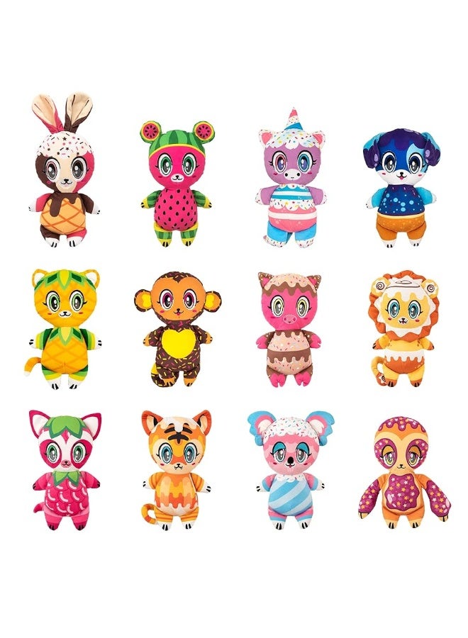 Scentco OMG Snuggle Me! Bedtime Buddies (Sleeping Bag Series), Scented Surprise Collectible 10 inch Plush Toys (Mystery Blind Bag)