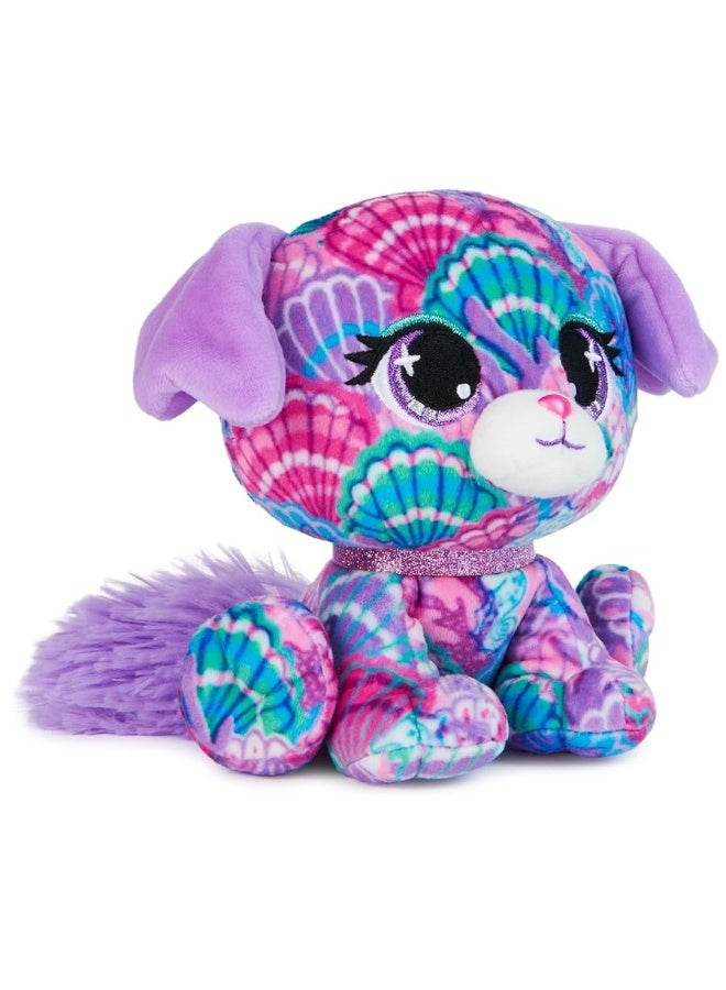 GUND P.Lushes Designer Fashion Pets Shelly Newport Premium Dog Stuffed Animal, Purple and Blue, 6â€