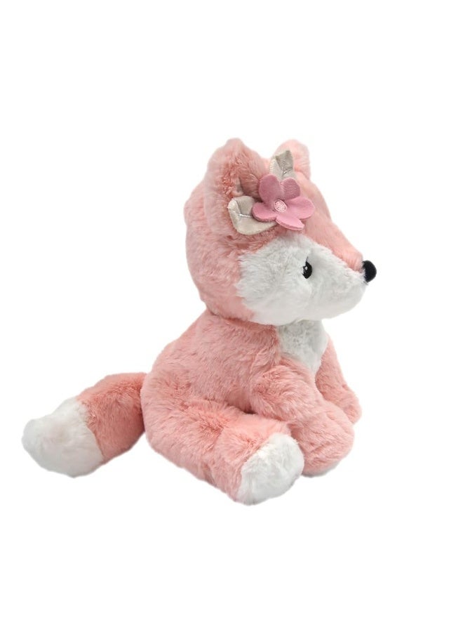 Lambs & Ivy Friendship Tree Plush Pink Woodland Fox Stuffed Animal Toy - Autumn