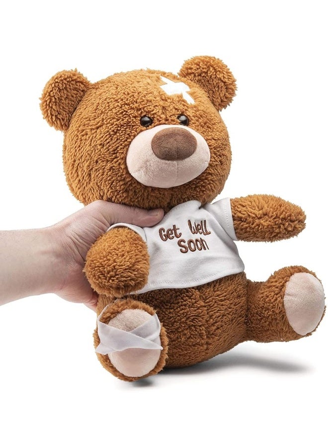 PREXTEX 12Inch Get Well Soon Plush Bear  Soft Stuffed Teddy Bear  Get Well Soon Gifts for Kids Stuffed Animals  Get Well Soon Stuffed Toy  Get Well Soon Teddy Bear Plush  Get Well Gift