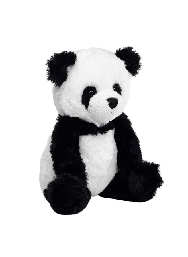 Lambs & Ivy Wild Life Black/White Plush Panda Bear Stuffed Animal Toy - Lucky