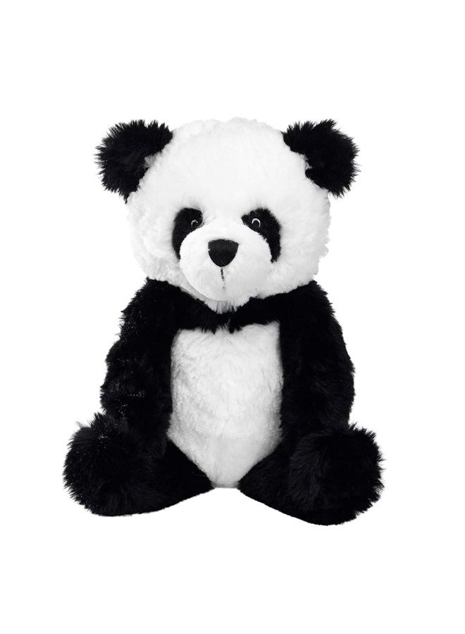 Lambs & Ivy Wild Life Black/White Plush Panda Bear Stuffed Animal Toy - Lucky