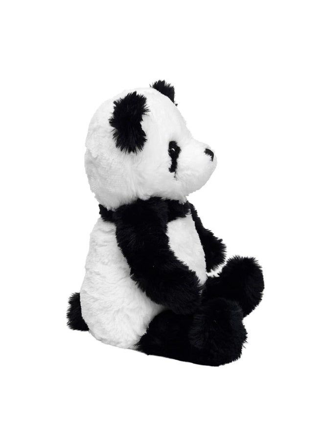 Lambs & Ivy Wild Life Black/White Plush Panda Bear Stuffed Animal Toy - Lucky