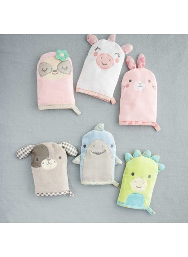 Stephen Joseph Bath Mitt with Finger Puppet, Shark