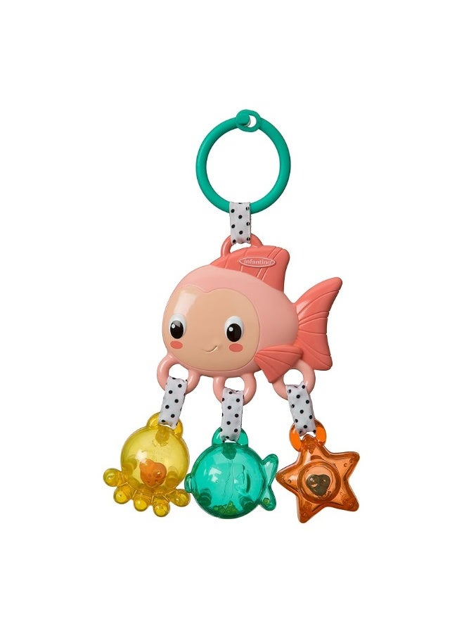 Infantino Jingle Sea Charms Fish Rattle