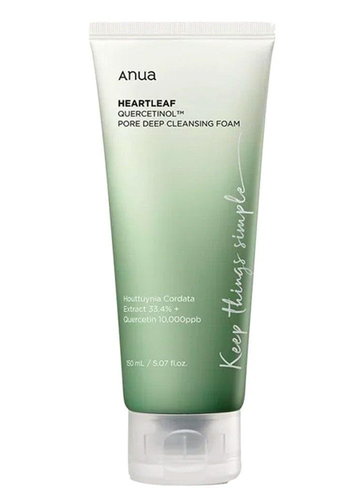 Heartleaf Quercetinol Pore Deep Cleansing Foam White 150ml