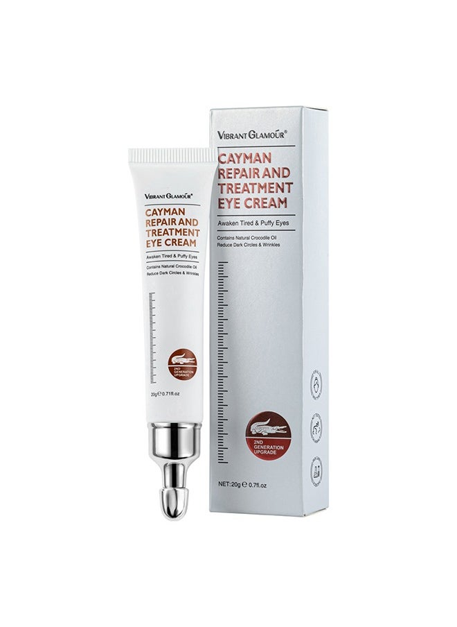 Cayman Repair and Treatment Eye Cream 20g, Magic Eye Cream, Eye Cream to Remove Eye Bags, Wrinkles, Fine Lines, Dark Circles, Anti Aging Eye Cream, Lift Lighten Eye Cream, Eye Repair and Treatment