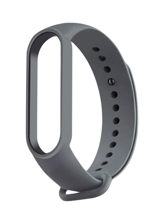 Replacement Strap For Xiaomi Mi Band 5 Dark Grey