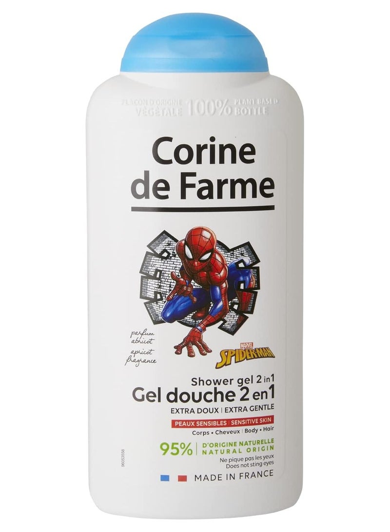 Corine De Farme Hair & Body Shower Gel 2 in 1 Spiderman 300ML