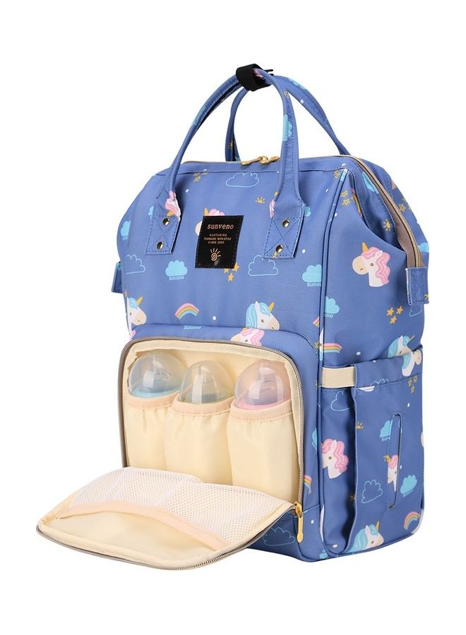 Unicorn Diaper Bag With Stroller Hooks