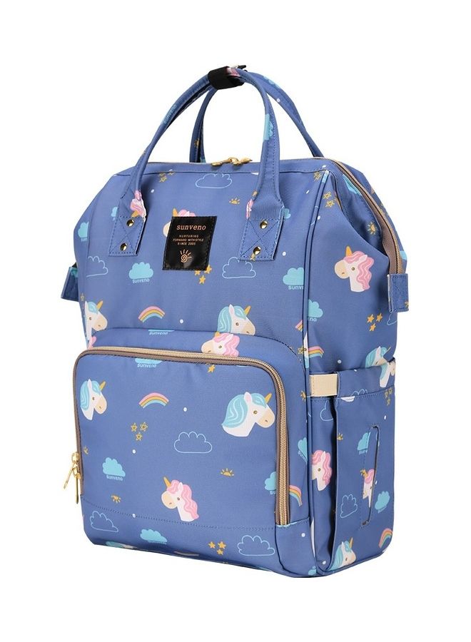 Unicorn Diaper Bag With Stroller Hooks