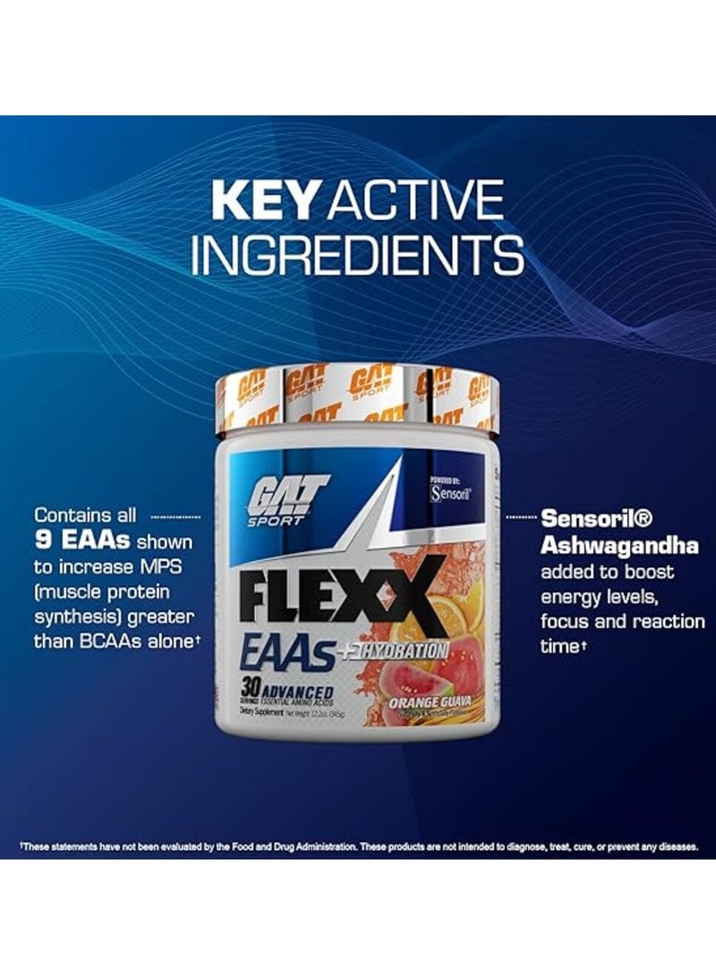 Flexx EAAs Hydration 345g Orange Guava Flavor