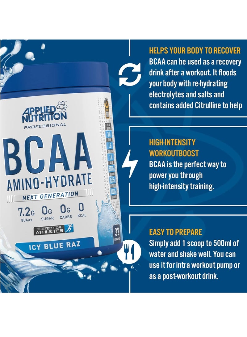 Applied Nutrition BCAA Amino-Hydrate 450g Orange & Mango 32 Serving