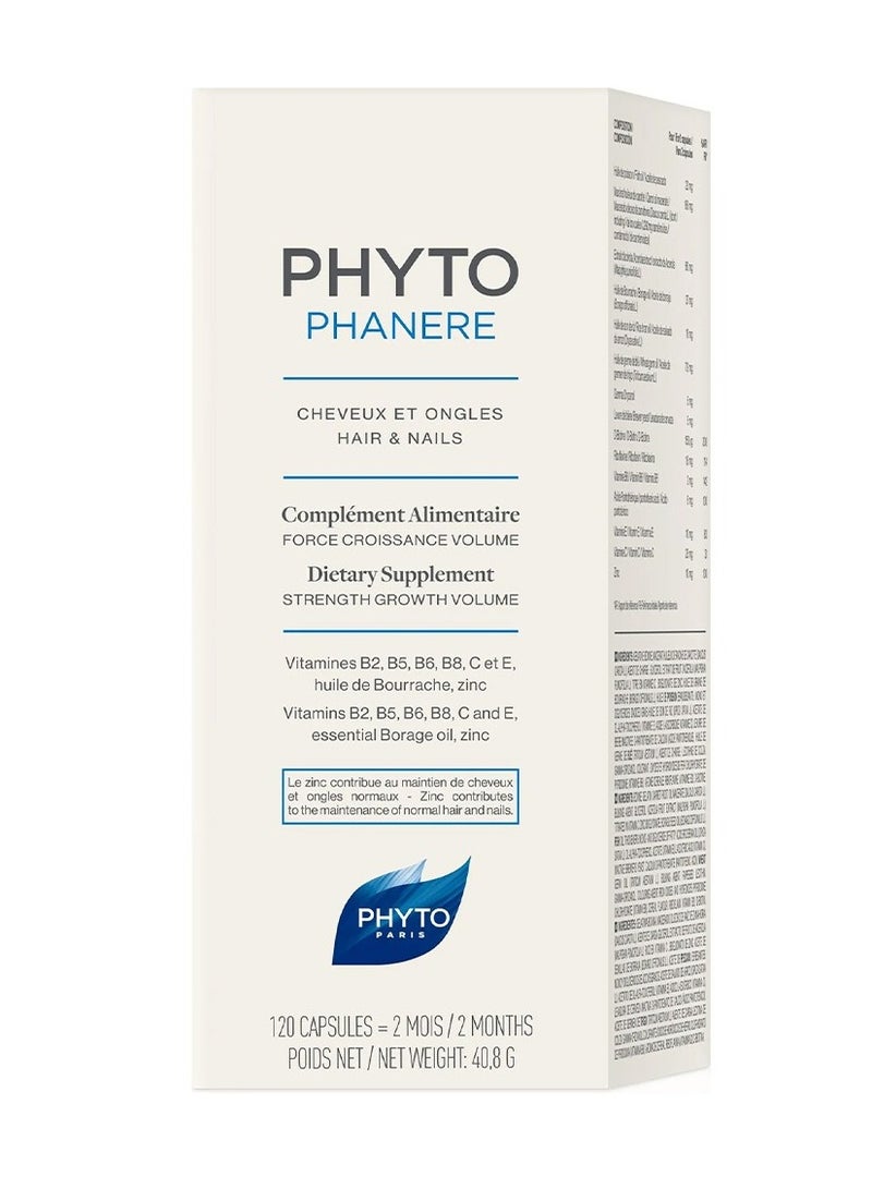 Phyto Phanere, Growth Volume, 120 Caps, 60 Servings