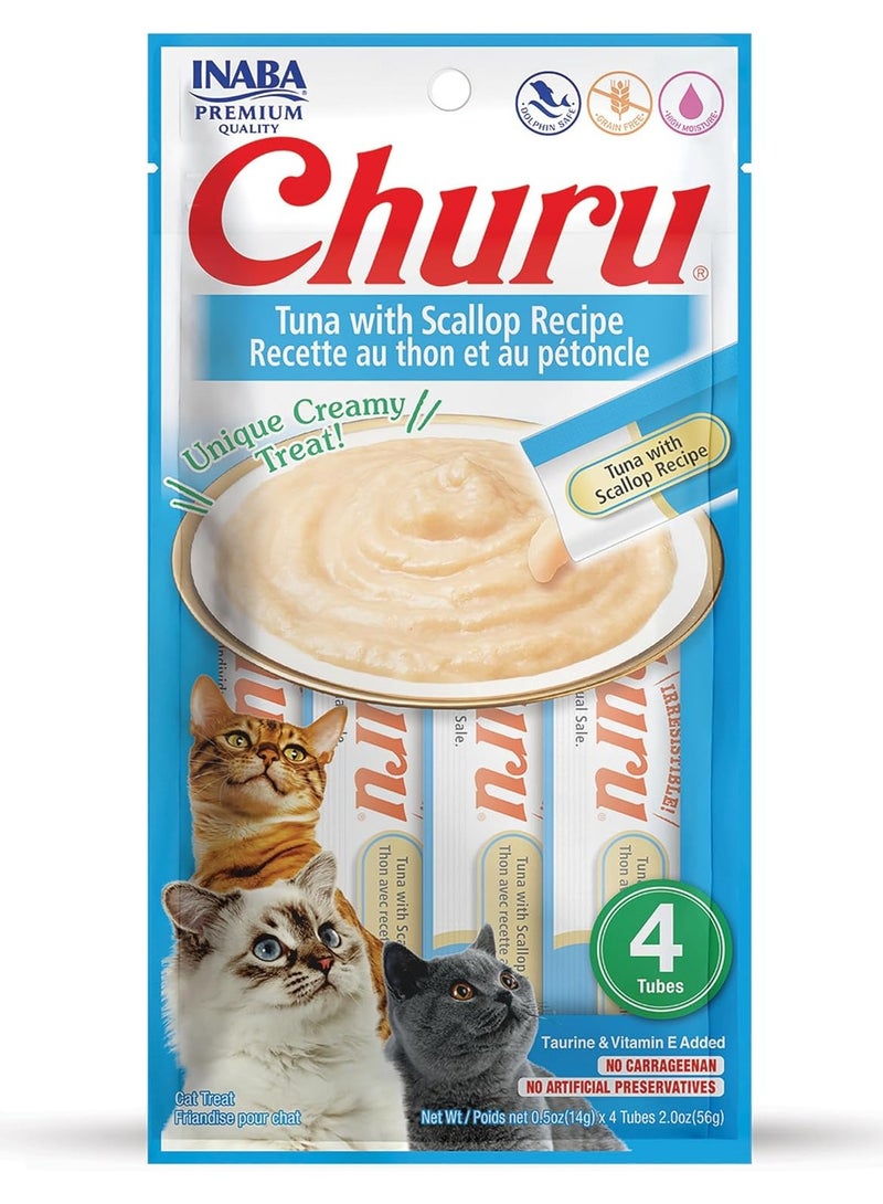 inaba churu tuna scallop 56g X 10pcs