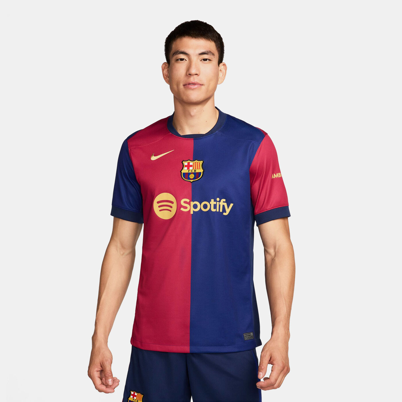 Men's F.C. Barcelona Dri-FIT Stadium Home Replica Football Jersey - 2024/25