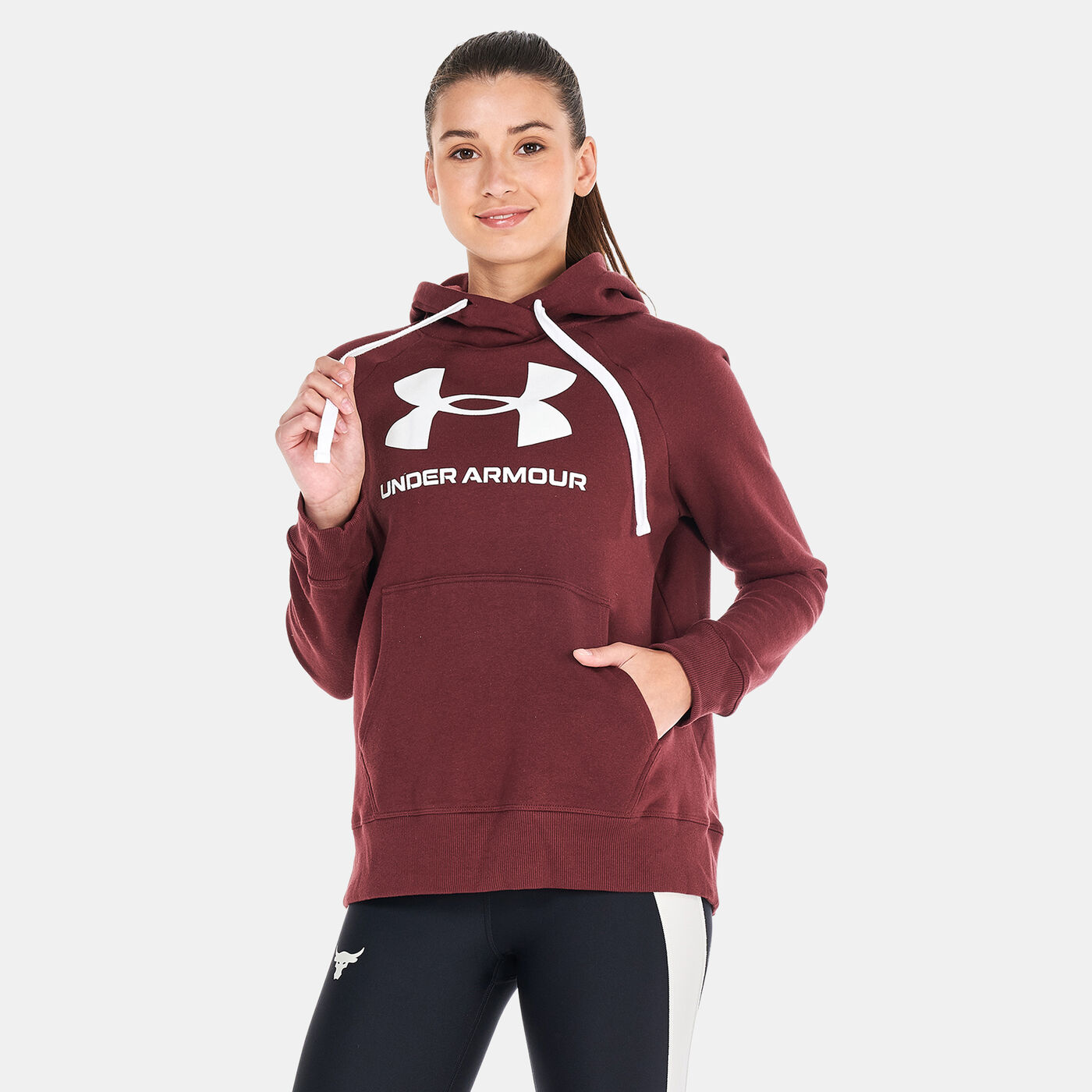 Women's UA Rival Fleece Logo Hoodie