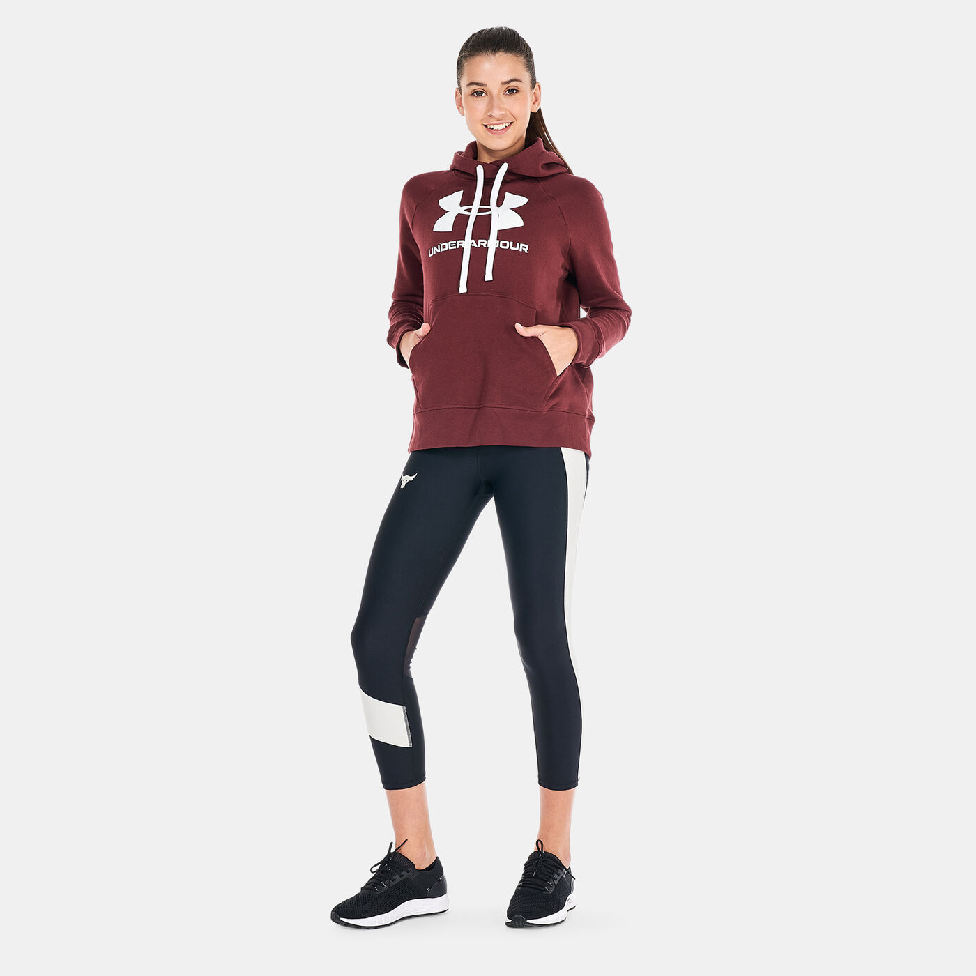 Women's UA Rival Fleece Logo Hoodie