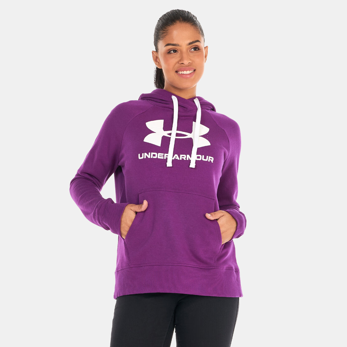 Women's UA Rival Fleece Logo Hoodie