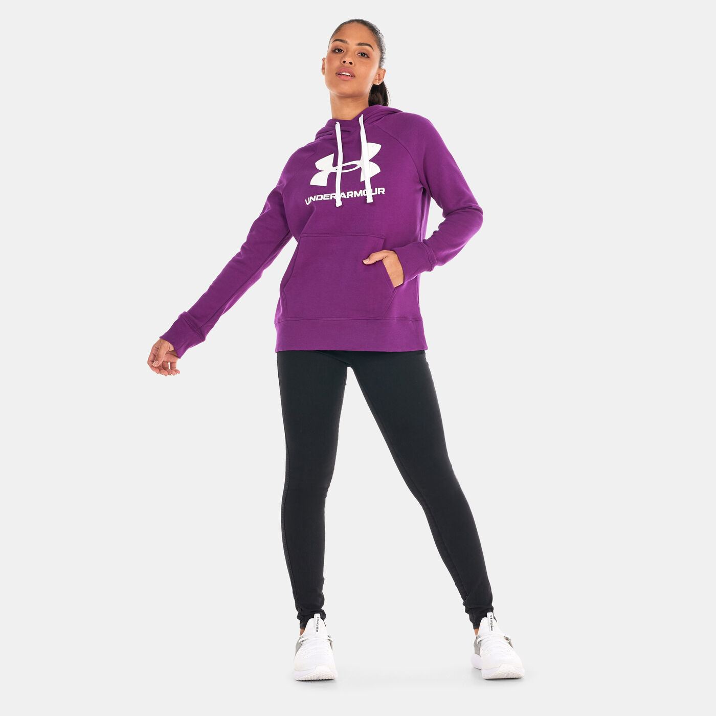 Women's UA Rival Fleece Logo Hoodie