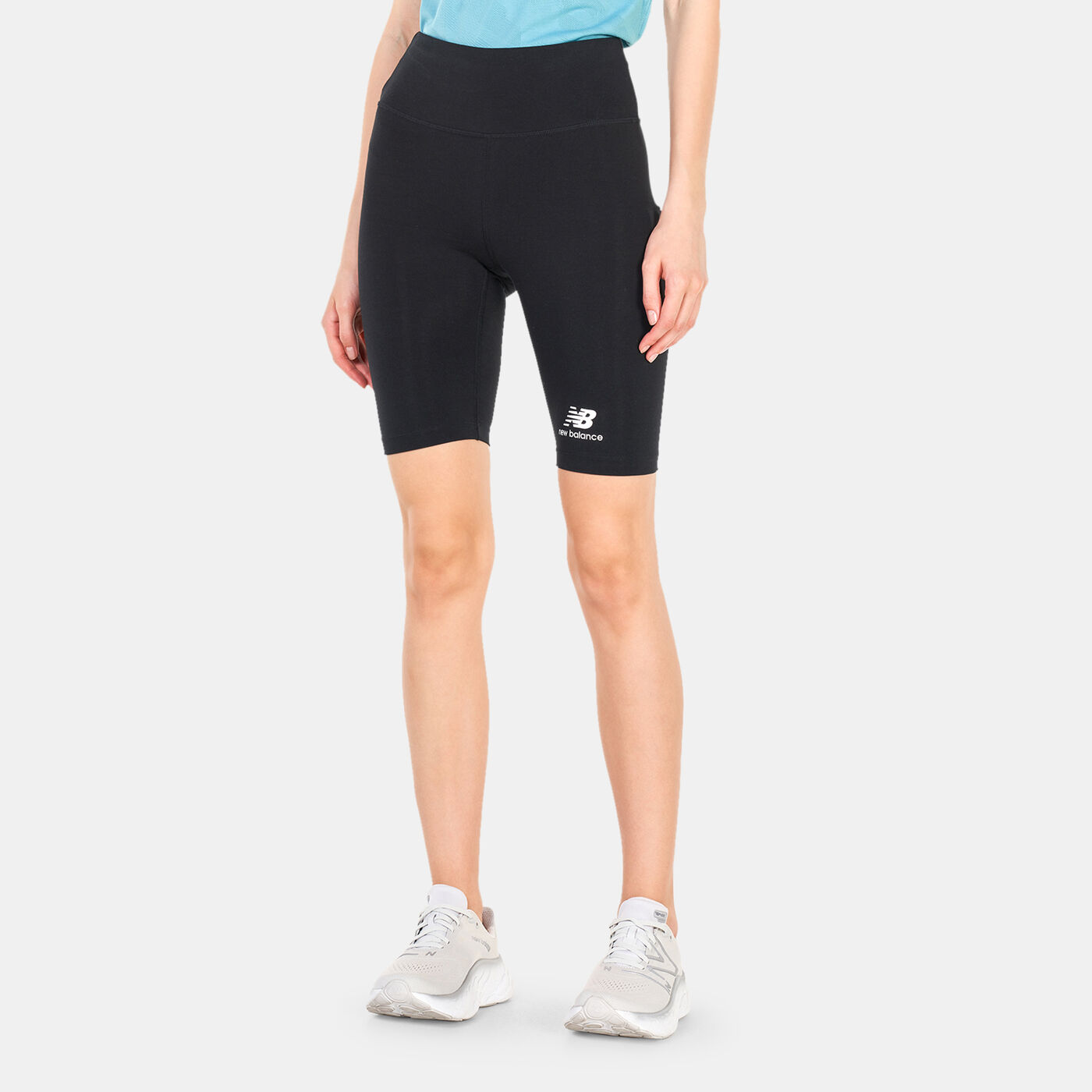 Women's Essentials Stacked Logo Bike Shorts