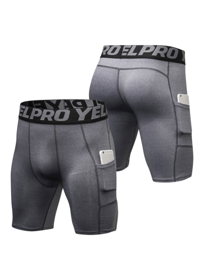 3-Piece Compression Underwear Shorts M