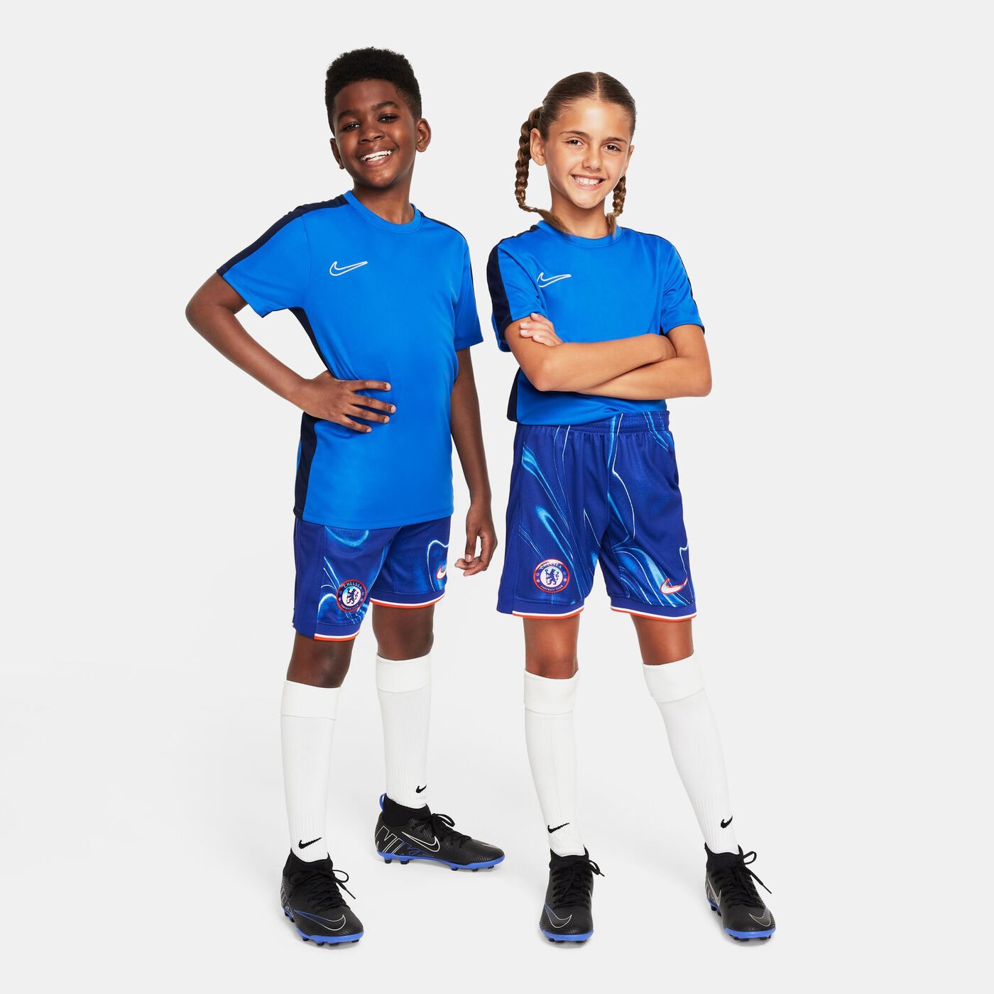 Kids' Chelsea F.C. Dri-FIT Stadium Home Football Shorts