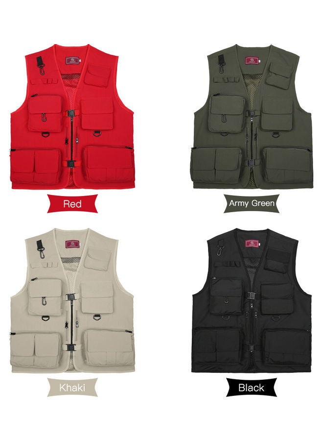 Multi Pocket Photography Vest XXXL