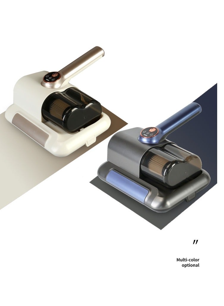 Wireless Bed Vacuum Cleaner,10KPa Handheld Dust Mites Vacuum Cleaner,Mattress Vacuum with UV Sterilization, 8,000 Beats/Min for Dust Mites & Pet Hair