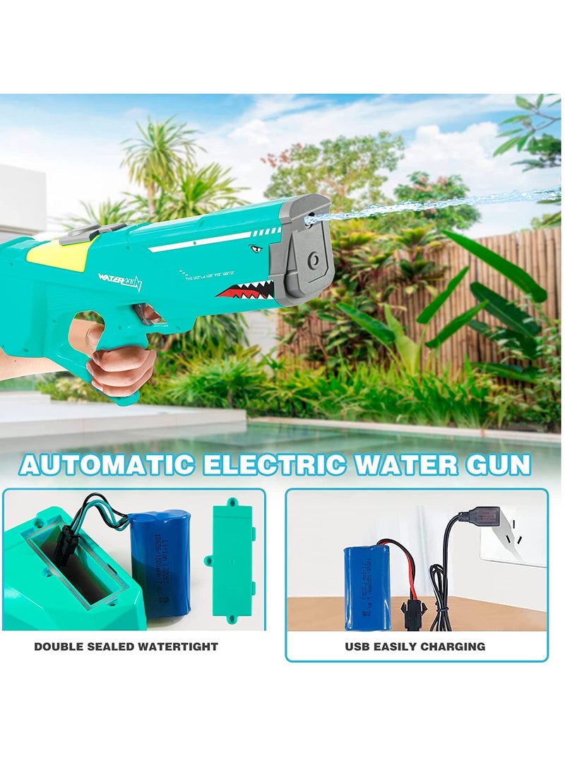 Automatic Electric High Pressure Water Toy Gun Outdoor Beach Summer Pool Toys For kids And Adult With Rechargeable Battery