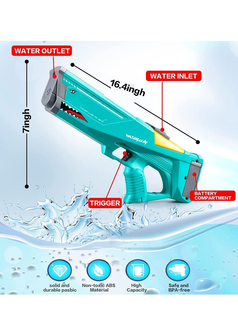 Automatic Electric High Pressure Water Toy Gun Outdoor Beach Summer Pool Toys For kids And Adult With Rechargeable Battery