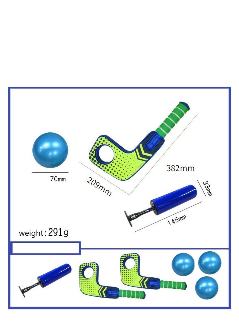 Water Hockey Set Water Ball Supplies Child Beach Swimming Pool Water Creative Interactive Toys Children‘s Day Gift