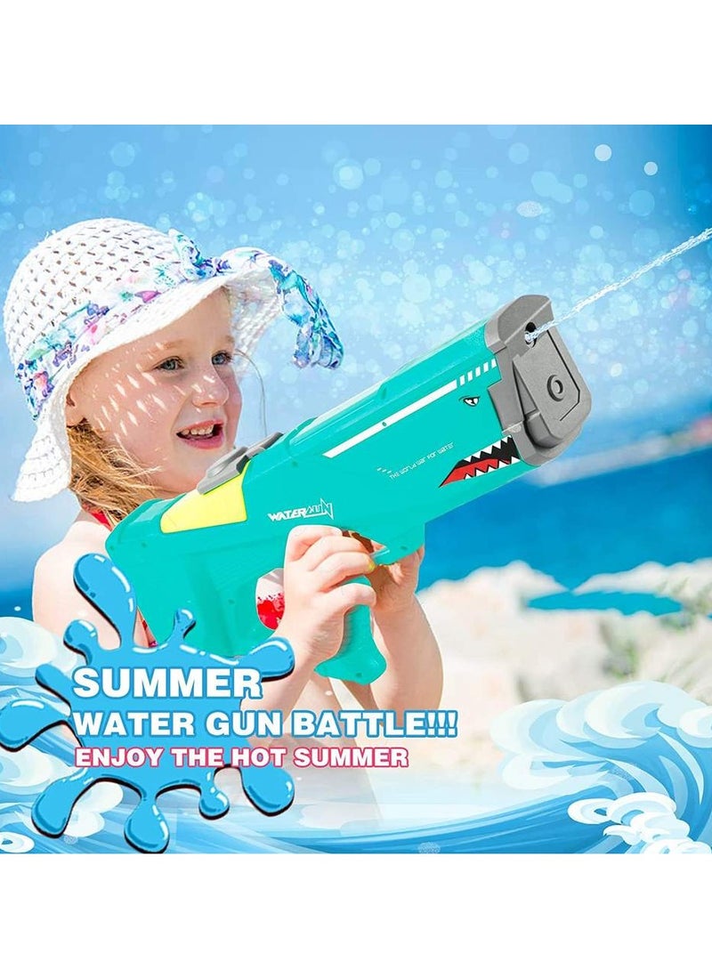 Automatic Electric Water Gun - Battery-Powered Squirt Gun with Long Range & Large Capacity