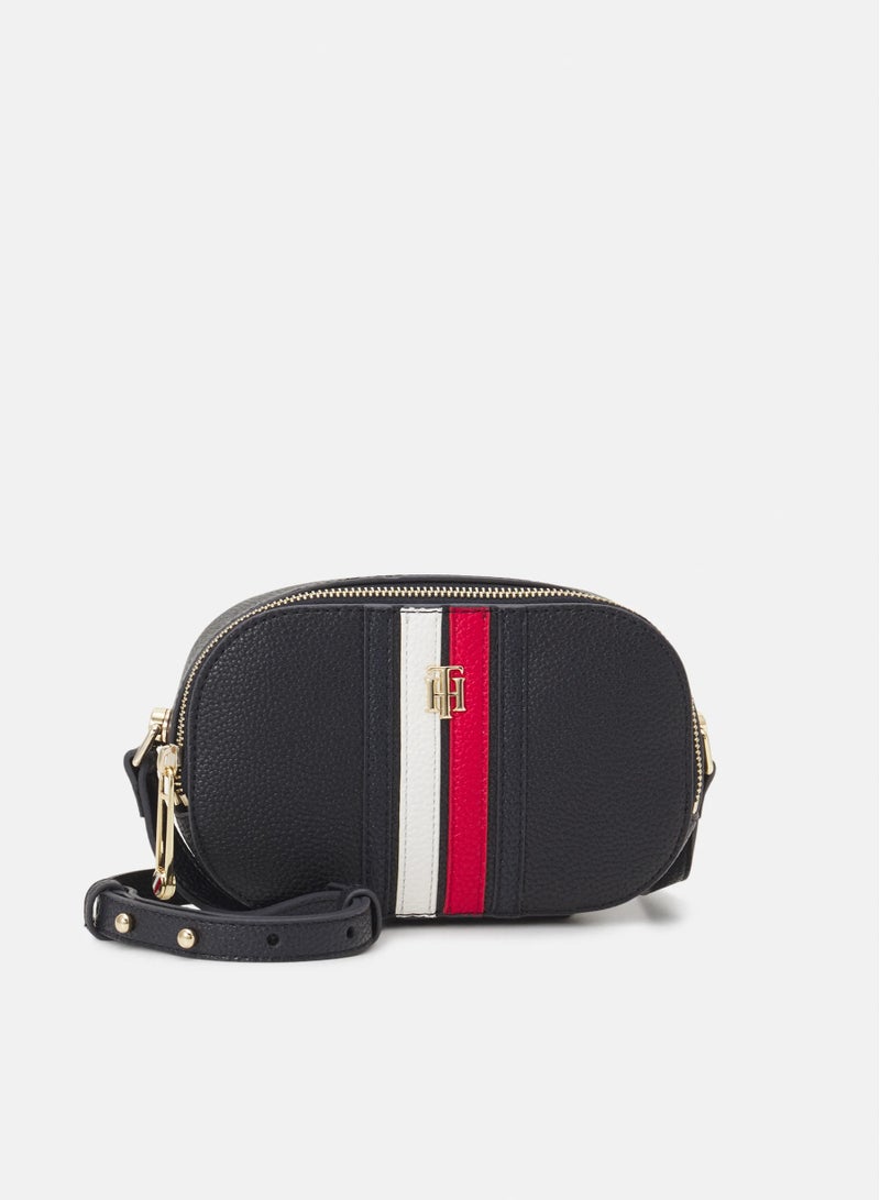 Tommy Hilfiger Element Striped Camera Crossbody Bag