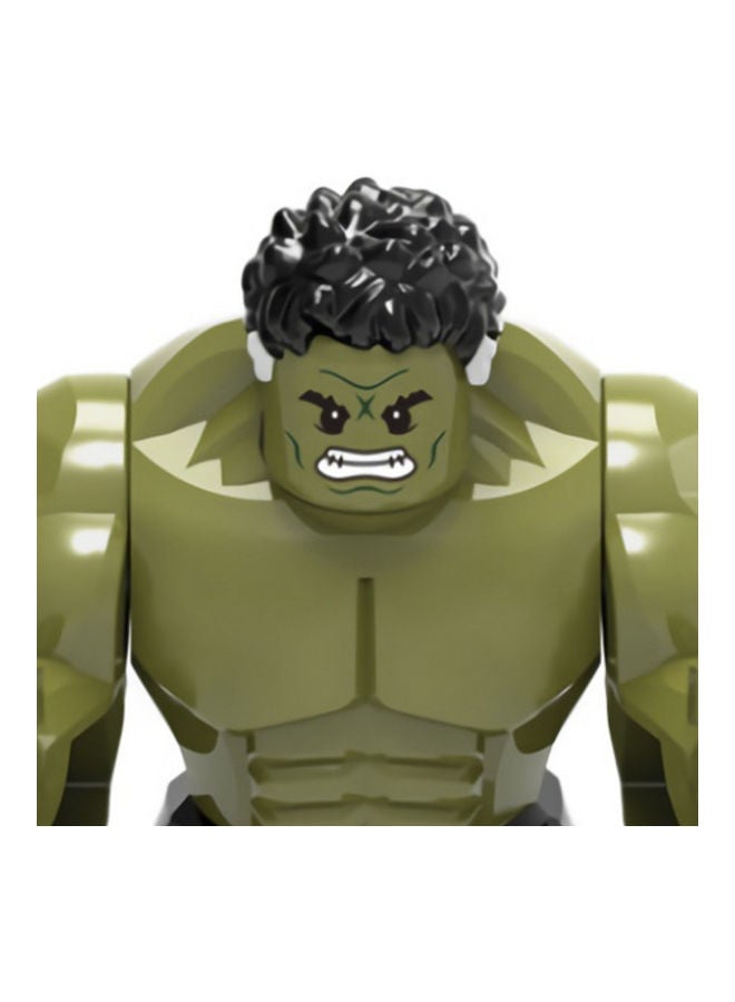 2-Piece The Hulk Building Blocks Toy 4.1x2x2cm