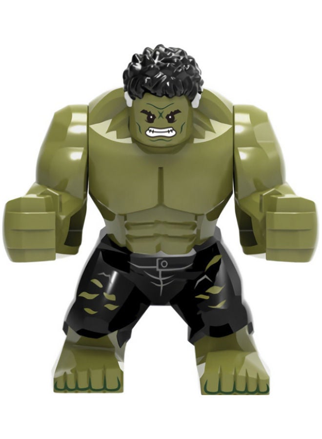 2-Piece The Hulk Building Blocks Toy 4.1x2x2cm