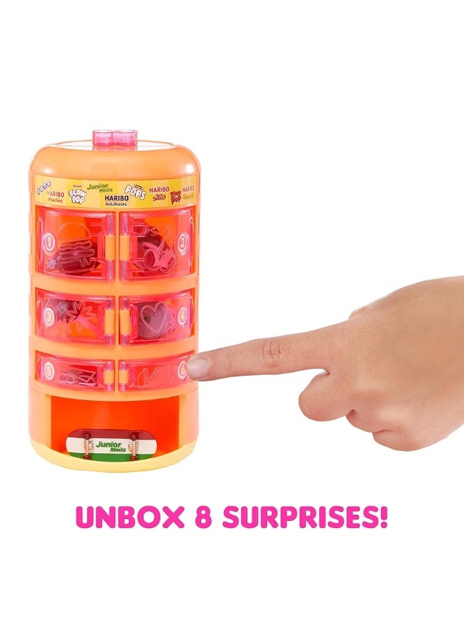 LOL Surprise Loves Mini Sweets Series 3 Vending Machine with 8 Surprises Accessories Vending Machine Packaging Limited Edition Doll Candy Theme Collectible Doll Great Gift for Girls Age 4