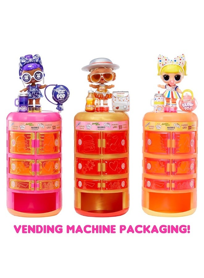 LOL Surprise Loves Mini Sweets Series 3 Vending Machine with 8 Surprises Accessories Vending Machine Packaging Limited Edition Doll Candy Theme Collectible Doll Great Gift for Girls Age 4