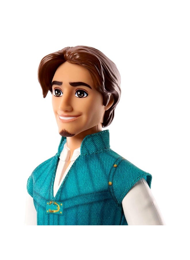 Mattel Disney Princess Toys, Flynn Rider Fashion Doll in Signature Outfit Inspired by the Disney Movie Tangled, Posable Character