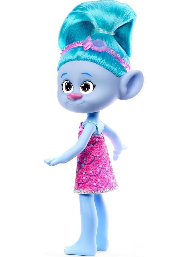 Mattel DreamWorks Trolls Band Together Trendsettinâ€™ Fashion Dolls, Chenille with Vibrant Hair & Accessory, Toys Inspired by the Movie