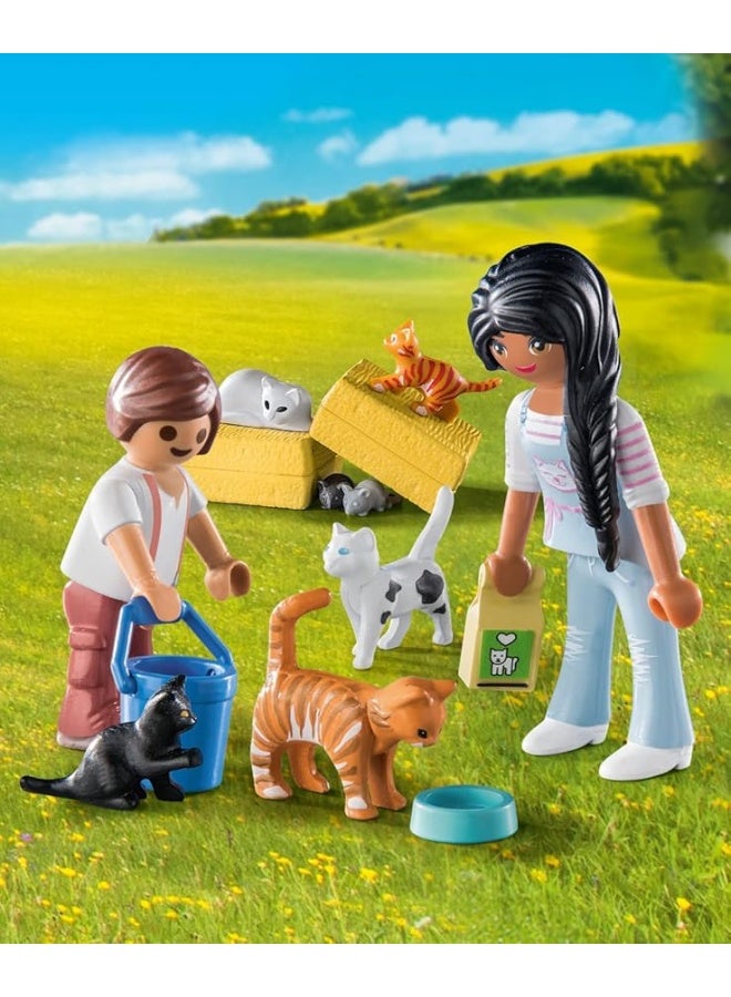 Playmobil Cat Family