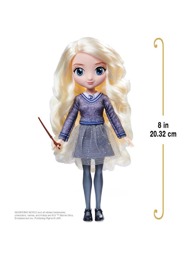 Wizarding World Harry Potter, 8-inch Luna Lovegood Doll, Kids Toys for Ages 5 and up