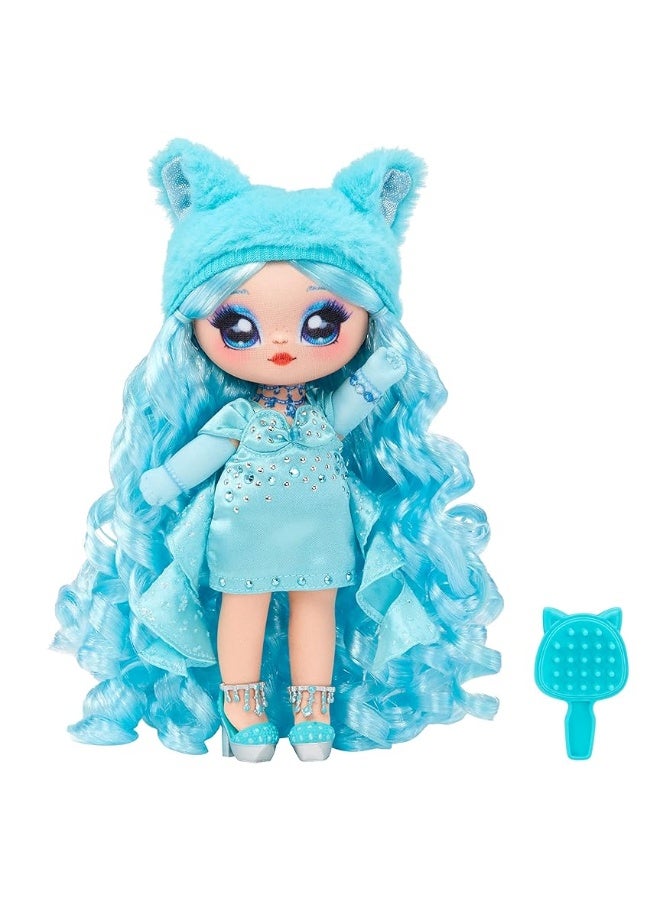 Na Na Na Surprise Sweetest Gems Marina Tealstone 75 Fashion Doll Aquamarine Birthstone Inspired with Blue Hair Charmeuse Dress  Brush Poseable Great Toy Gift for Girls Boys Ages 5 6 7 8 Years