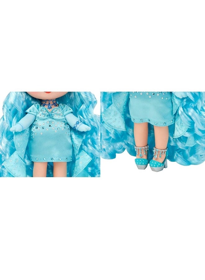 Na Na Na Surprise Sweetest Gems Marina Tealstone 75 Fashion Doll Aquamarine Birthstone Inspired with Blue Hair Charmeuse Dress  Brush Poseable Great Toy Gift for Girls Boys Ages 5 6 7 8 Years