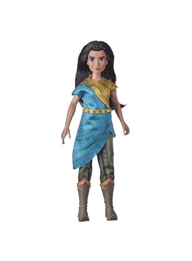 Disney Princess Raya and The Last Dragon Raya's Adventure Styles,Fashion Doll with Clothes,Shoes,and Sword Accessory,Toy for Kids 3 Years and Up