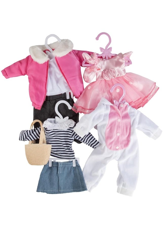 Doll Full-Outfit Clothes Hangers for 18