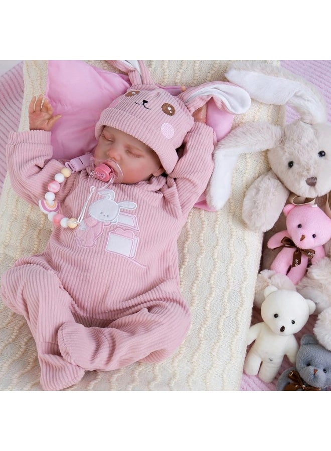 Aori Lifelike Reborn Baby Dolls - Realistic Baby Doll Real Life Girl Newborn Doll, Coming with Gift Box Set