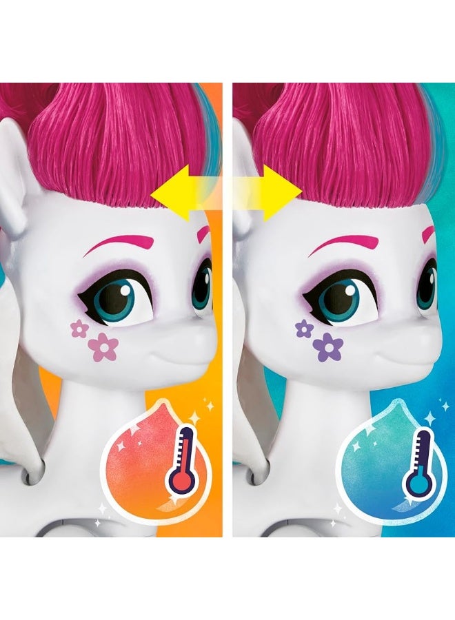 My Little Pony Toys Zipp Storm Style of The Day 5Inch Hair Styling Dolls with Fashions Toys for 5 Year Old Girls and Boys