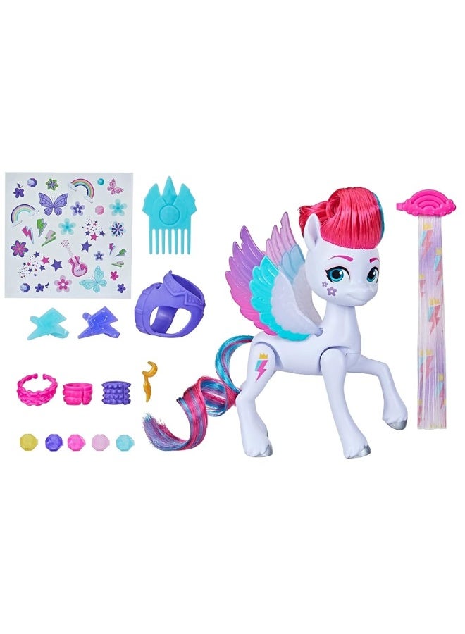 My Little Pony Toys Zipp Storm Style of The Day 5Inch Hair Styling Dolls with Fashions Toys for 5 Year Old Girls and Boys